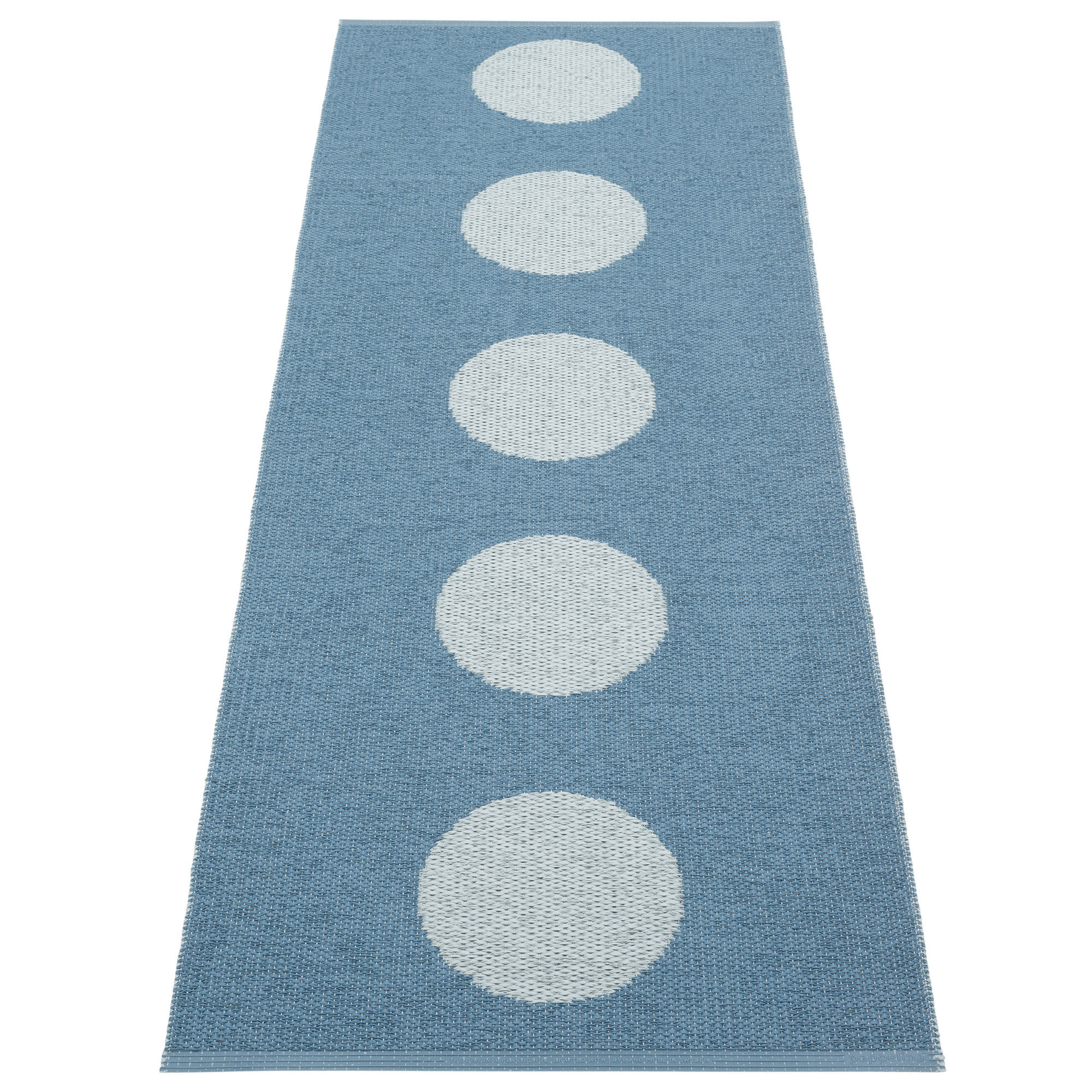 Pappelina Vera Pop matta 70 × 200 cm, river/blue