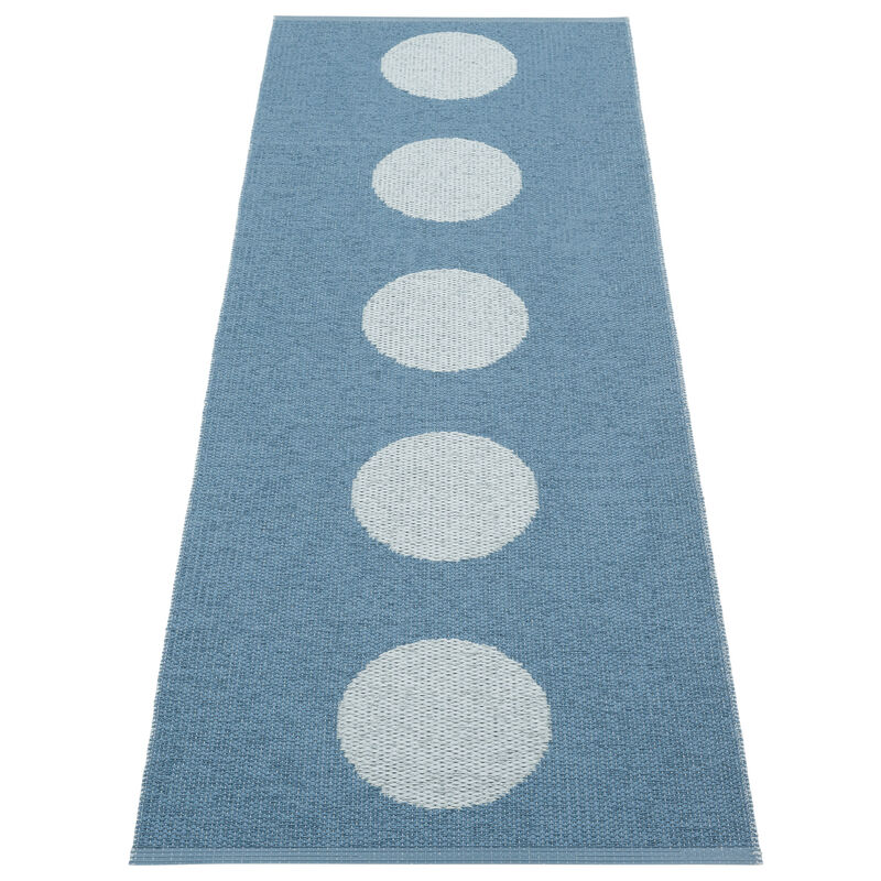 Pappelina Vera Pop matto 70 × 200 cm, river/blue fog