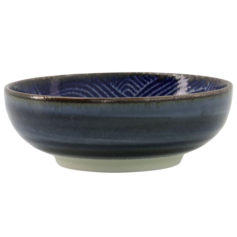 Seigaiha Blue skål 300 ml