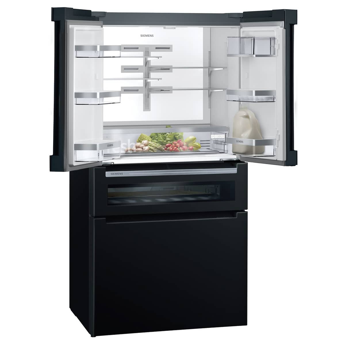 KF96RSBEA iQ700 French Door kyl/frys, svart