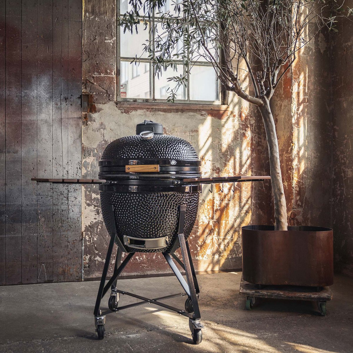 Maxi kulgrill Sort