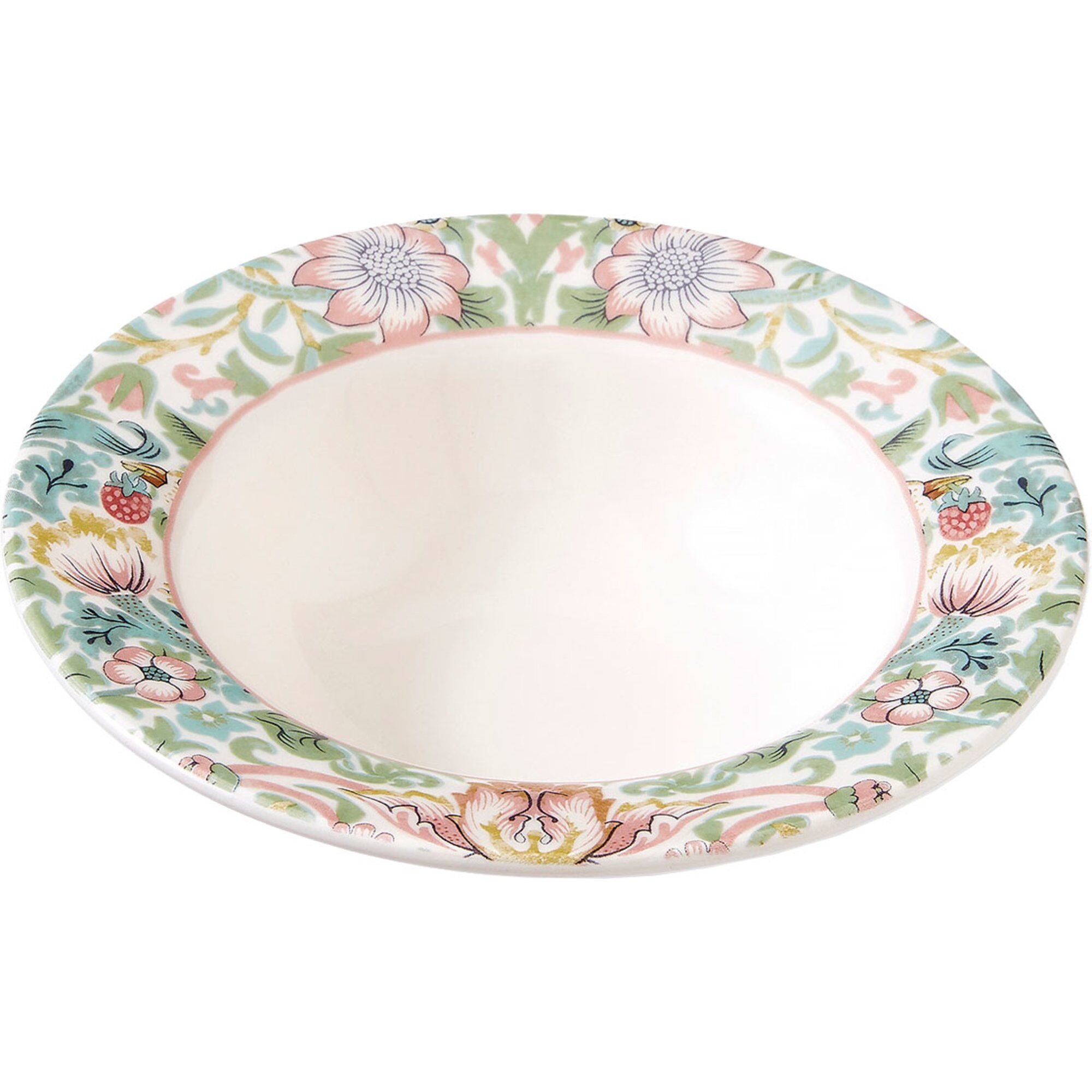 Spode Strawberry Thief skål 19 cm