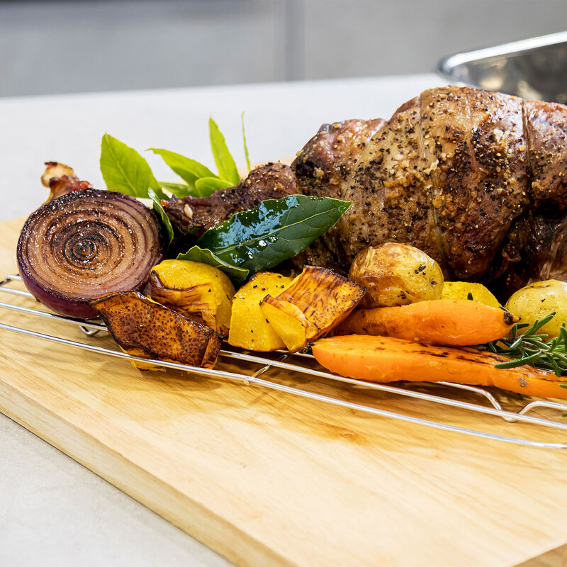 Bradepande 28 cm, sølv