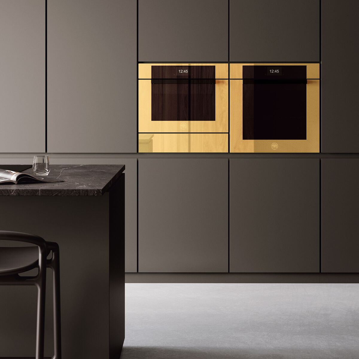 FMOD6117PTG3 Modern innbyggingsovn med pyrolyse 80 liter, gull