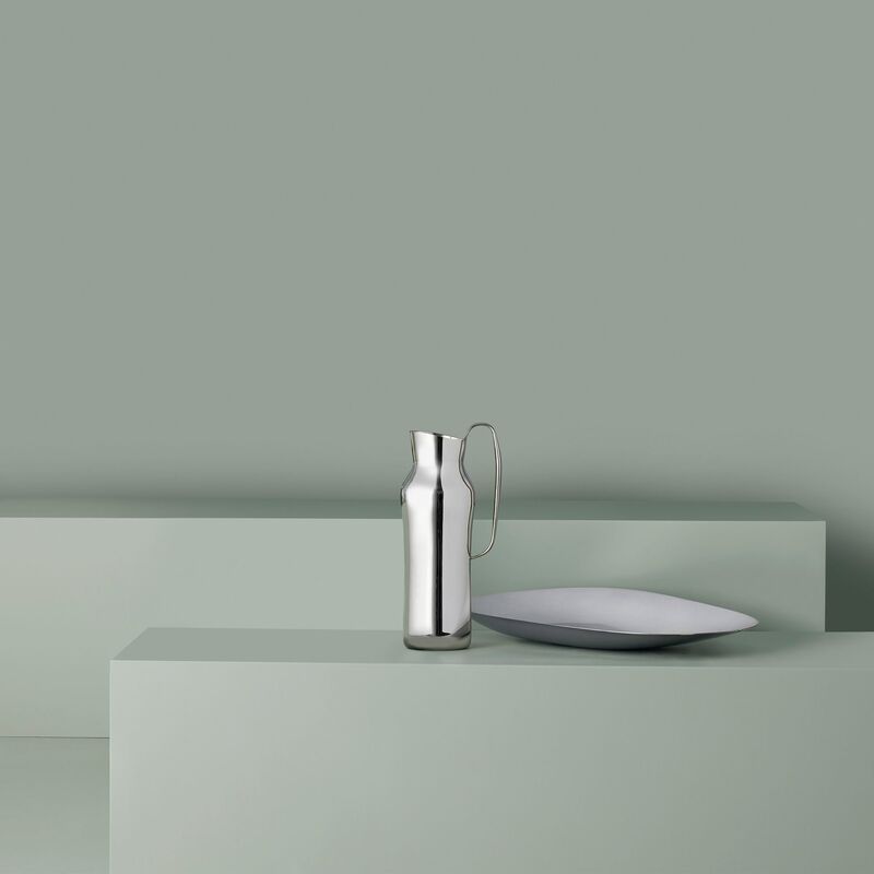 Dorotea karaffel 30 cm, polert stål