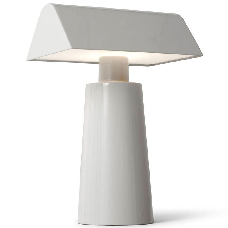 AndTradition Caret MF1 kannettava pöytävalaisin, silk grey