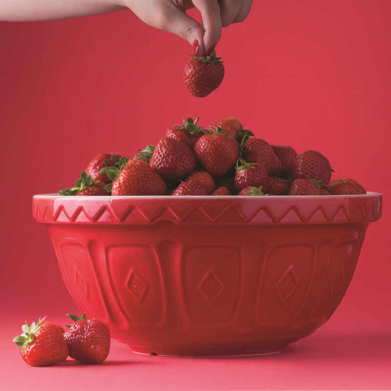 S24 Mix Colour skål 2 liter, röd