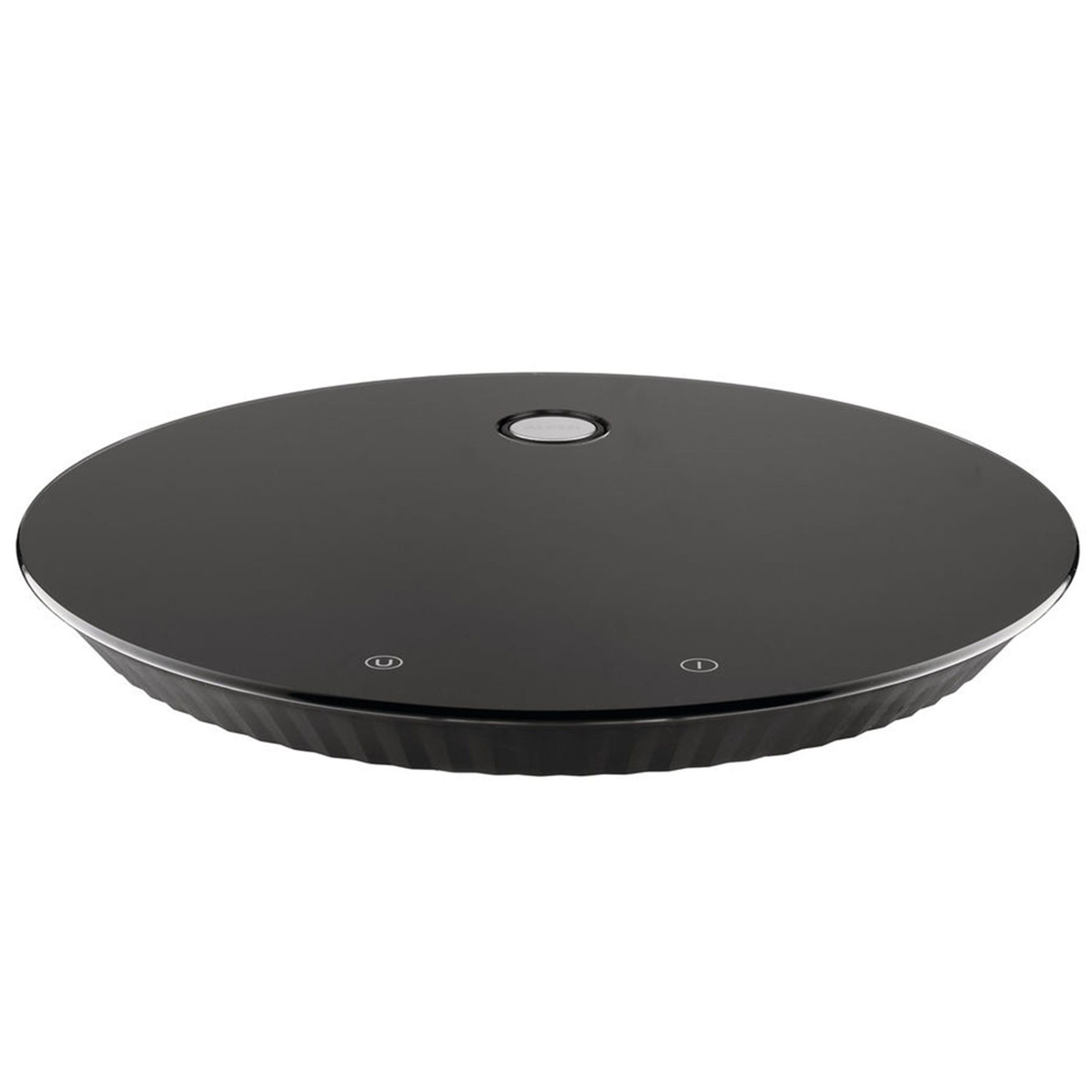 Plissé köksvåg, svart