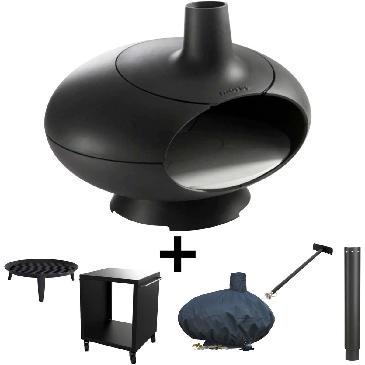 Forno pizzaugnspaket med bord, 60x60 cm
