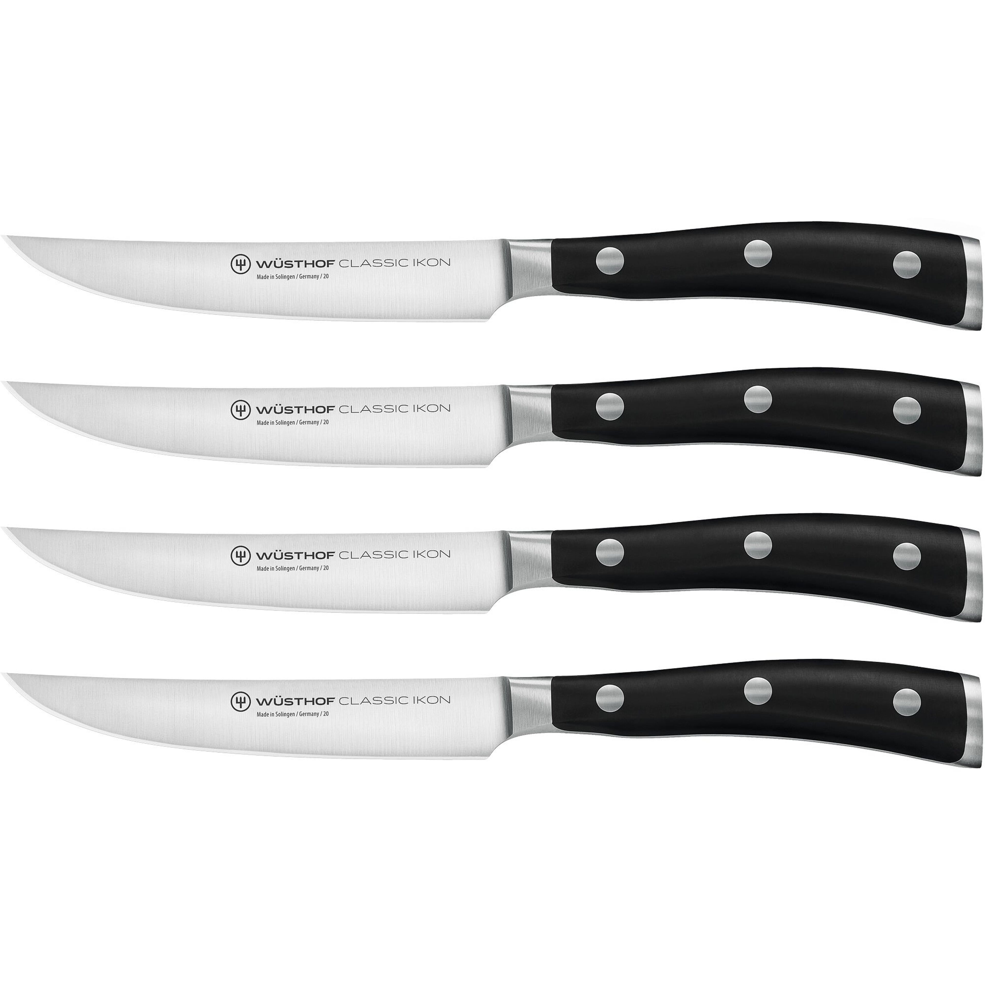 Classic Ikon Grillknivsset Svart