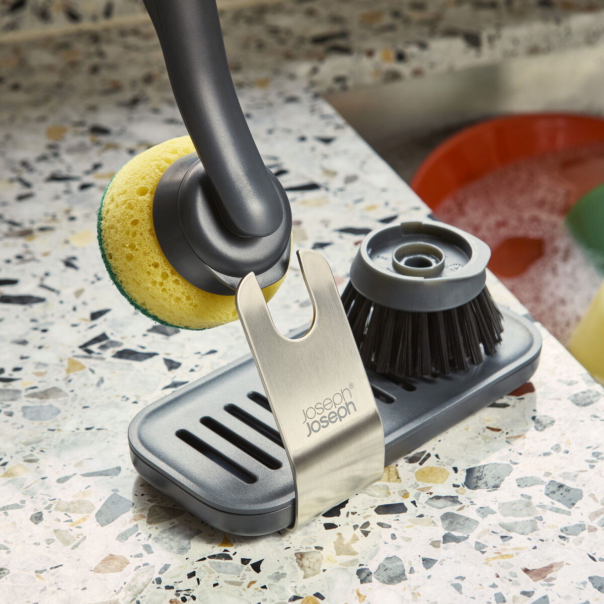 Joseph Joseph SinkTech astianpesuharjan sienipää, 2-pakkaus