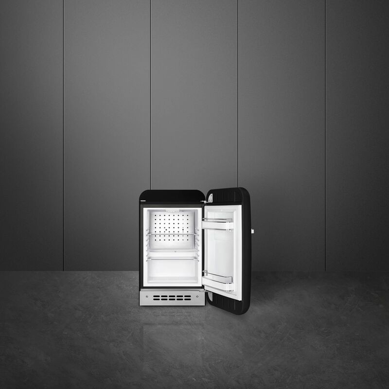 FAB5RBL5 Högerhängt Kylskåp svart