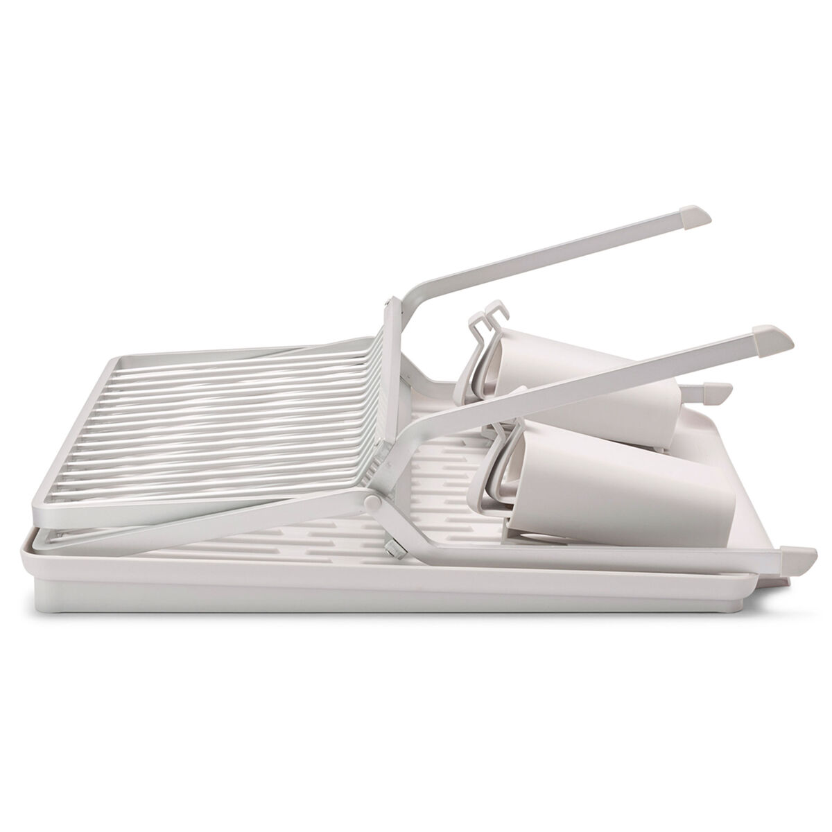 SinkSide hopfällbart diskställ XL, ljusgrå