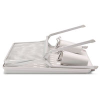 SinkSide hopfällbart diskställ XL, ljusgrå