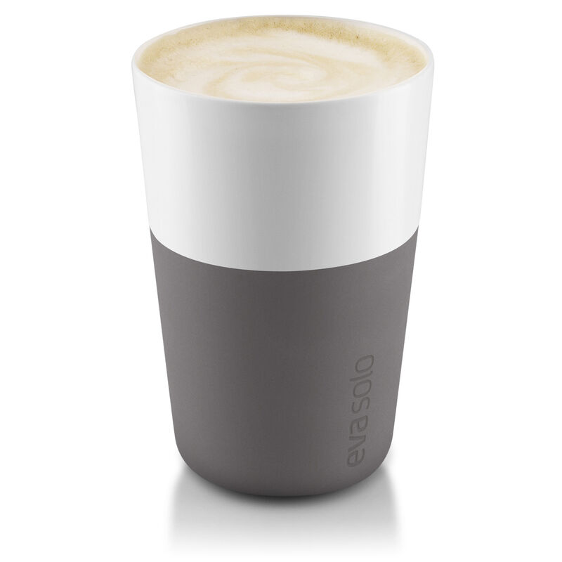 Cafe Latte -muki 2 kpl Elephant Grey