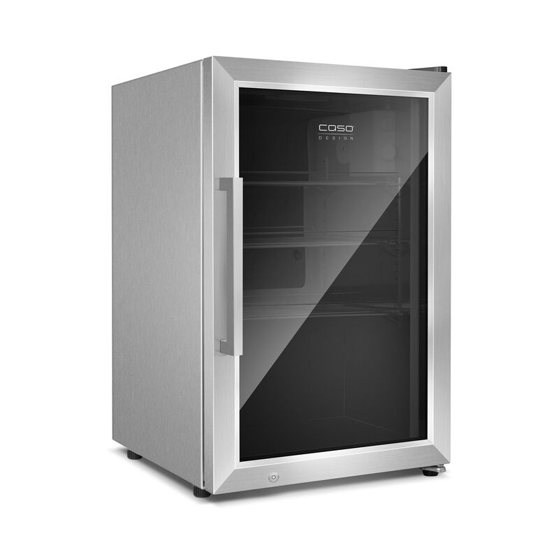 BBQ Cooler utomhuskylskåp 63 liter, rostfritt stål, högerhängd