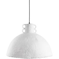 Maché-riippuvalaisin, 50 cm, valkoinen