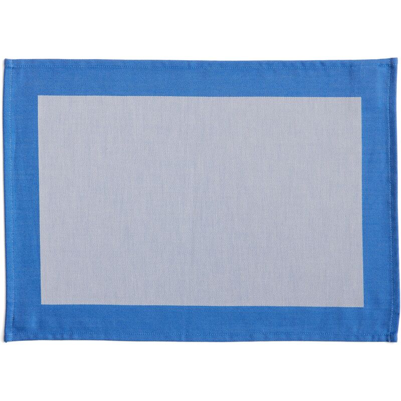 Ram dækkeserviet, blå