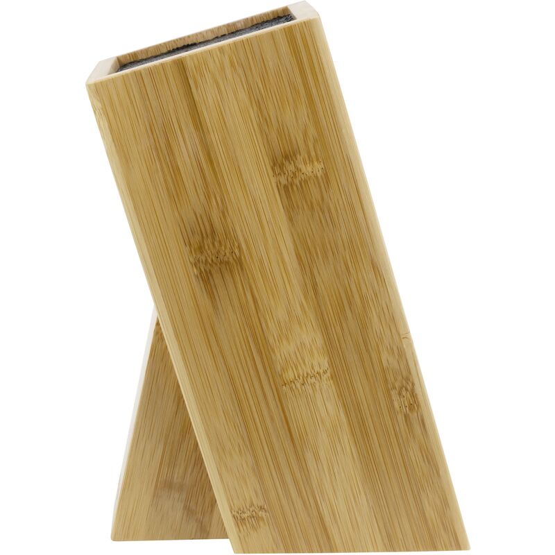 Universellt knivblock bambuträ