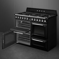 TR4110BL1 Victoria gaskomfur 110 cm, sort