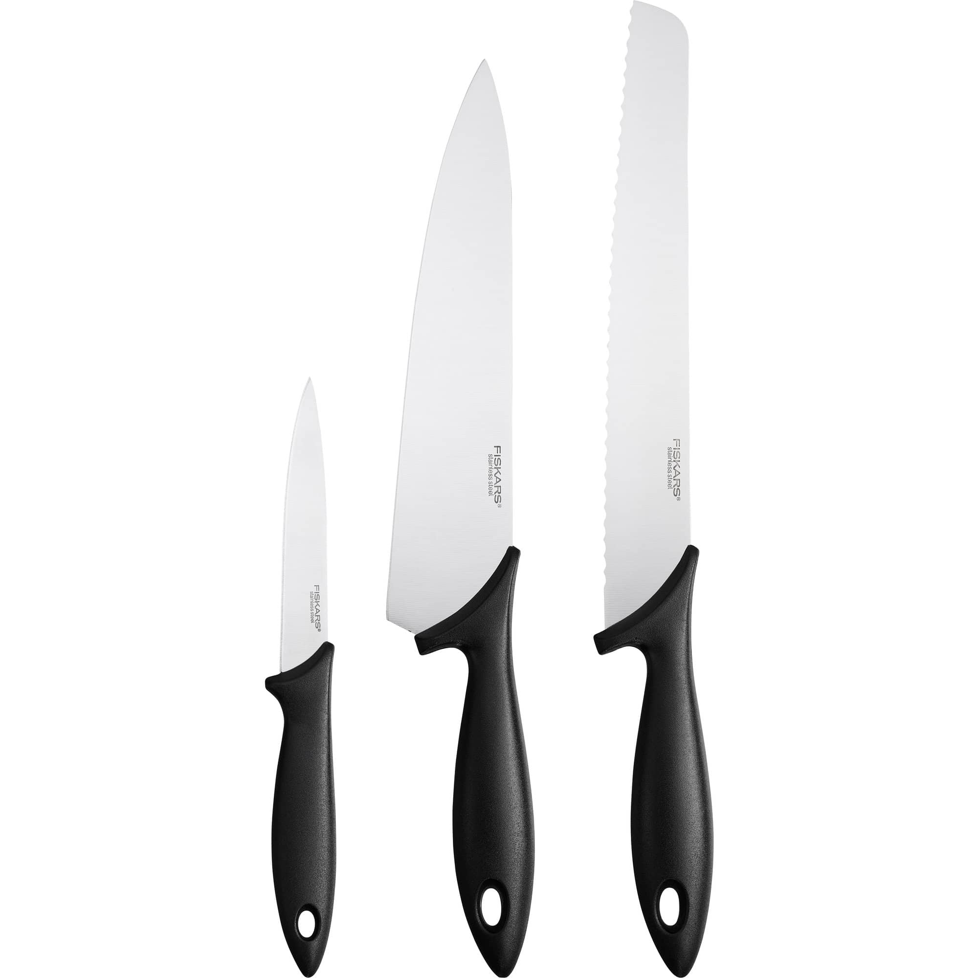 Essential Knivsett 3 deler
