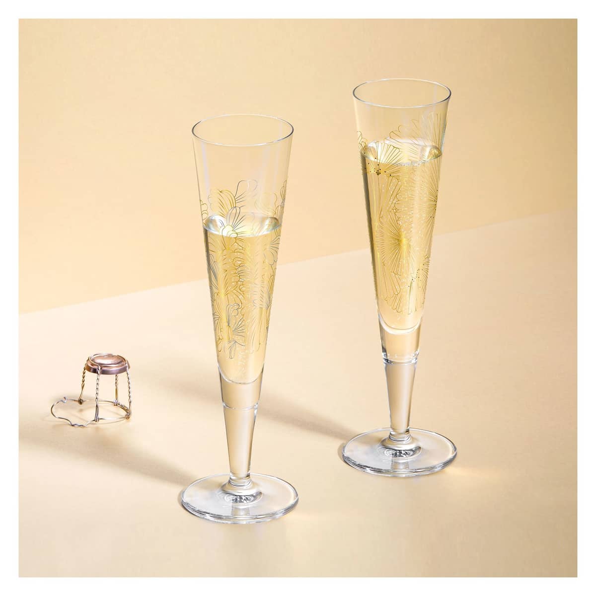 Goldnacht champagneglas, NO:9