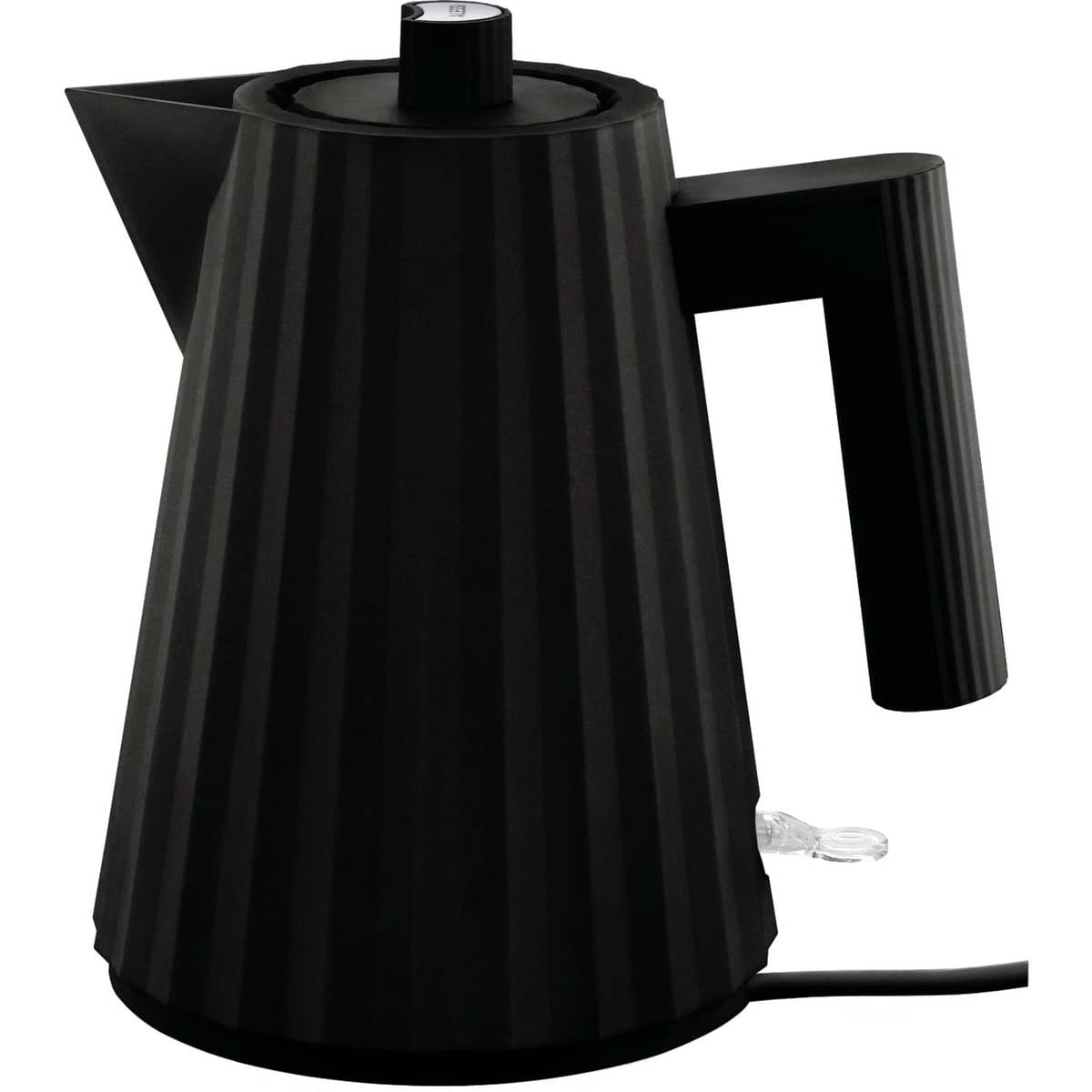 MDL06 Plissé vannkoker 1 liter, sort