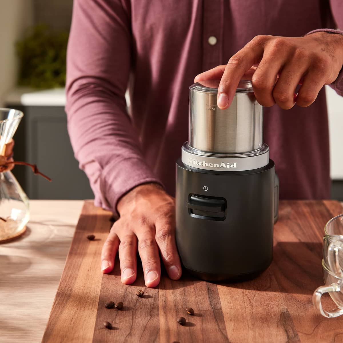 Go ledningsfri kaffekværn 12V, uden batteri