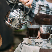 Kaffepanna 1,5 Liter Rostfri