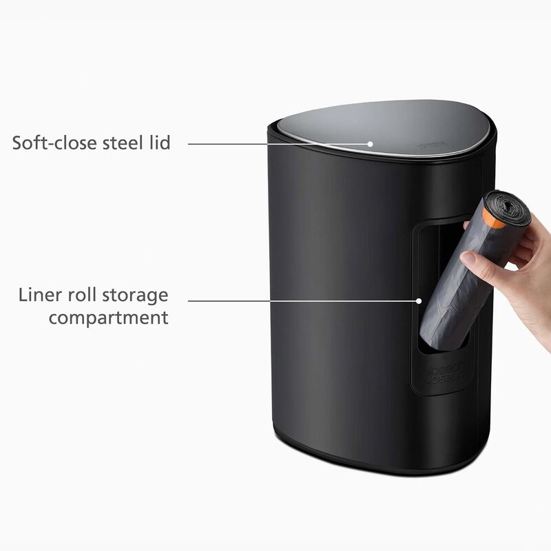 Easystore skraldespand 5 liter, sort