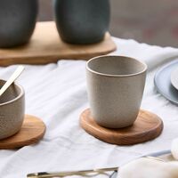 Raw Mugg uden håndtag, sandy beige