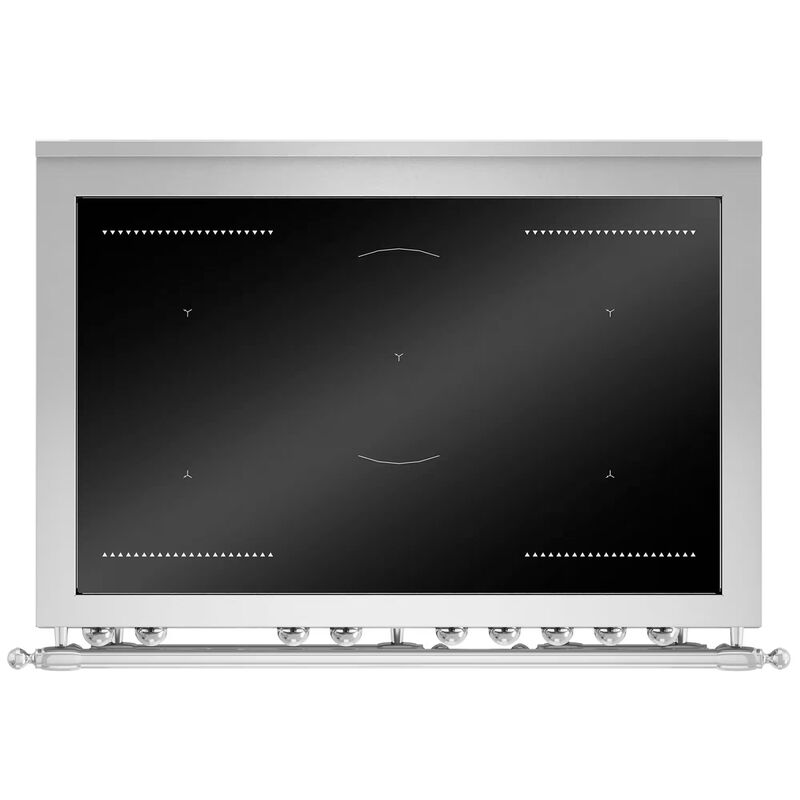 Heritage hvitevarepakke 90 cm, rustfritt stål