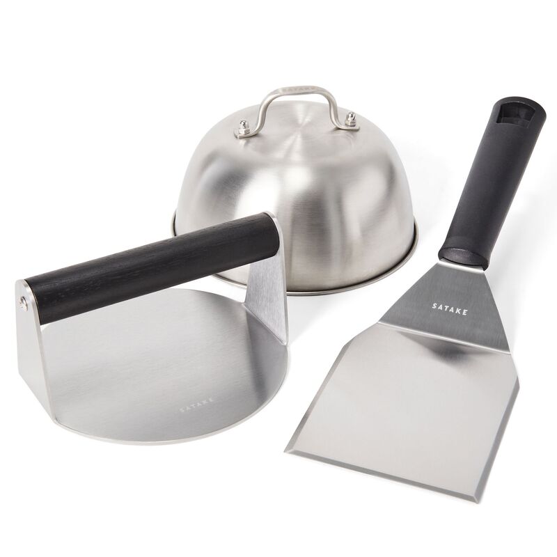 smashburger-set, rostfritt stål