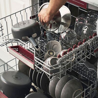 Pure grydesæt 3 dele + 2 låg, rustfrit stål, grå