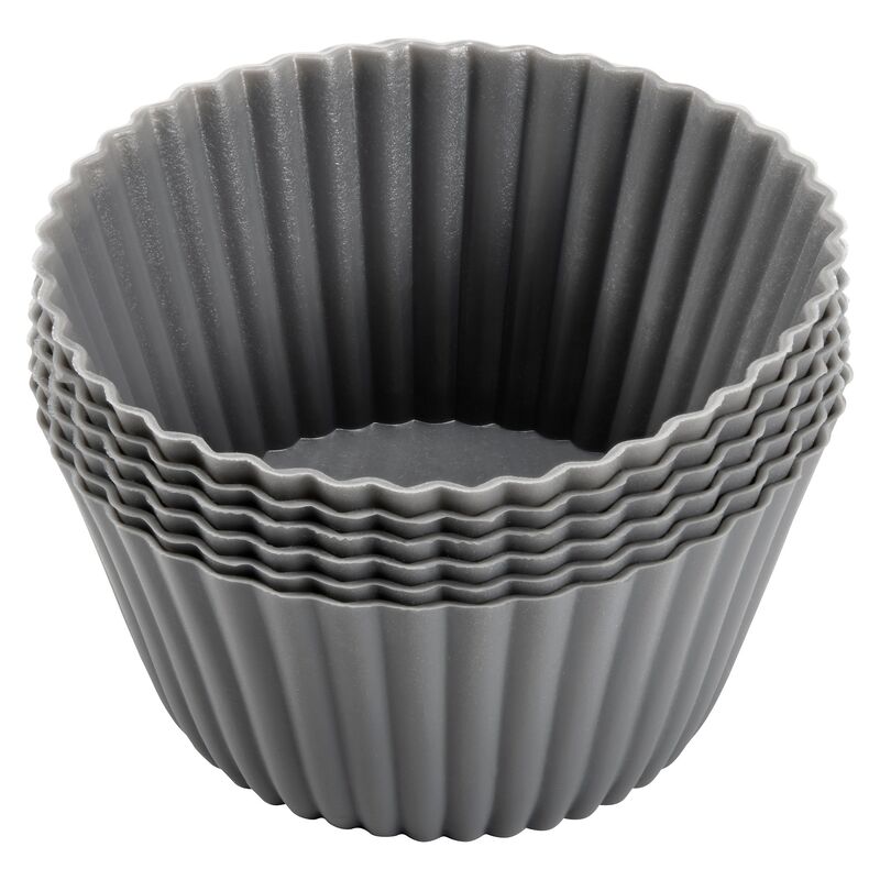 Cookie muffinsform 7 cm 6-pack, silikon