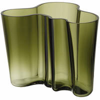Aalto Collection vas, 16 cm, mossgrön