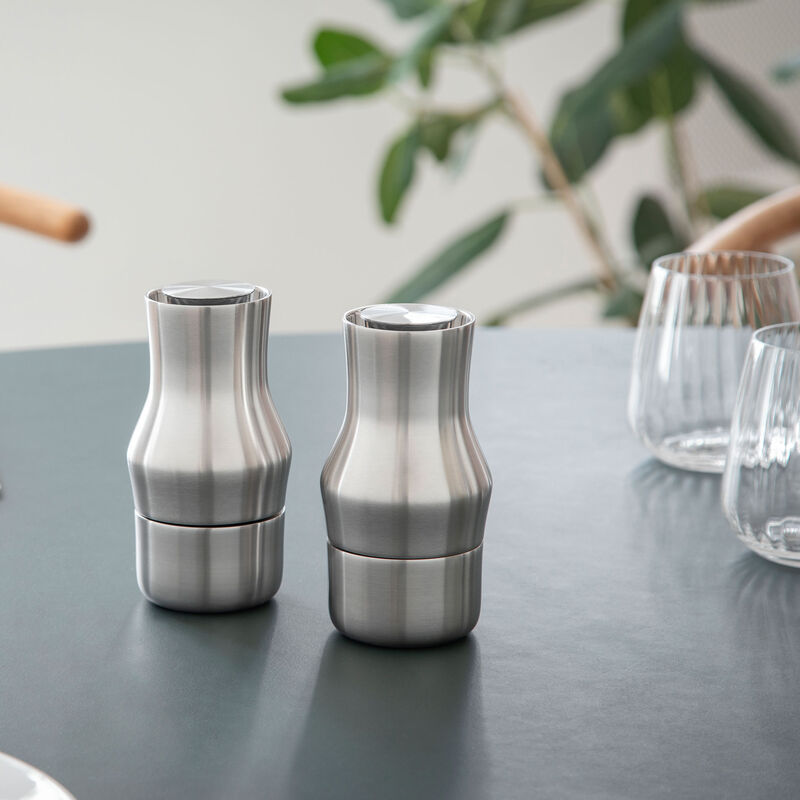 Gense Dorotea Krydderkvern 14 cm, matt stål