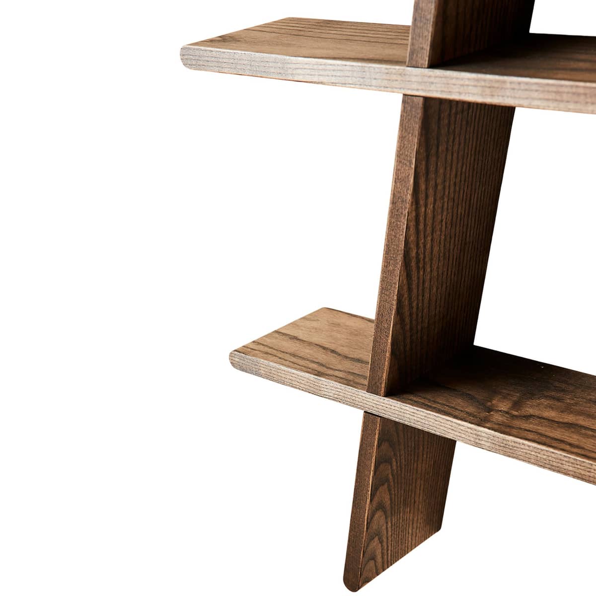 A-Shelf large hylla, dark wood