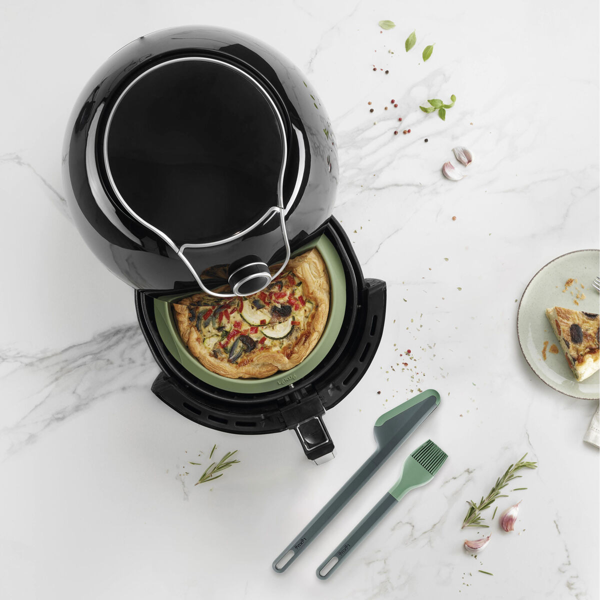 Essential Kit till airfryer, grön 