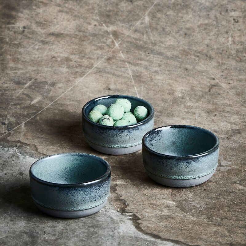 RAW Skål Mini 3 stk. Northern Green