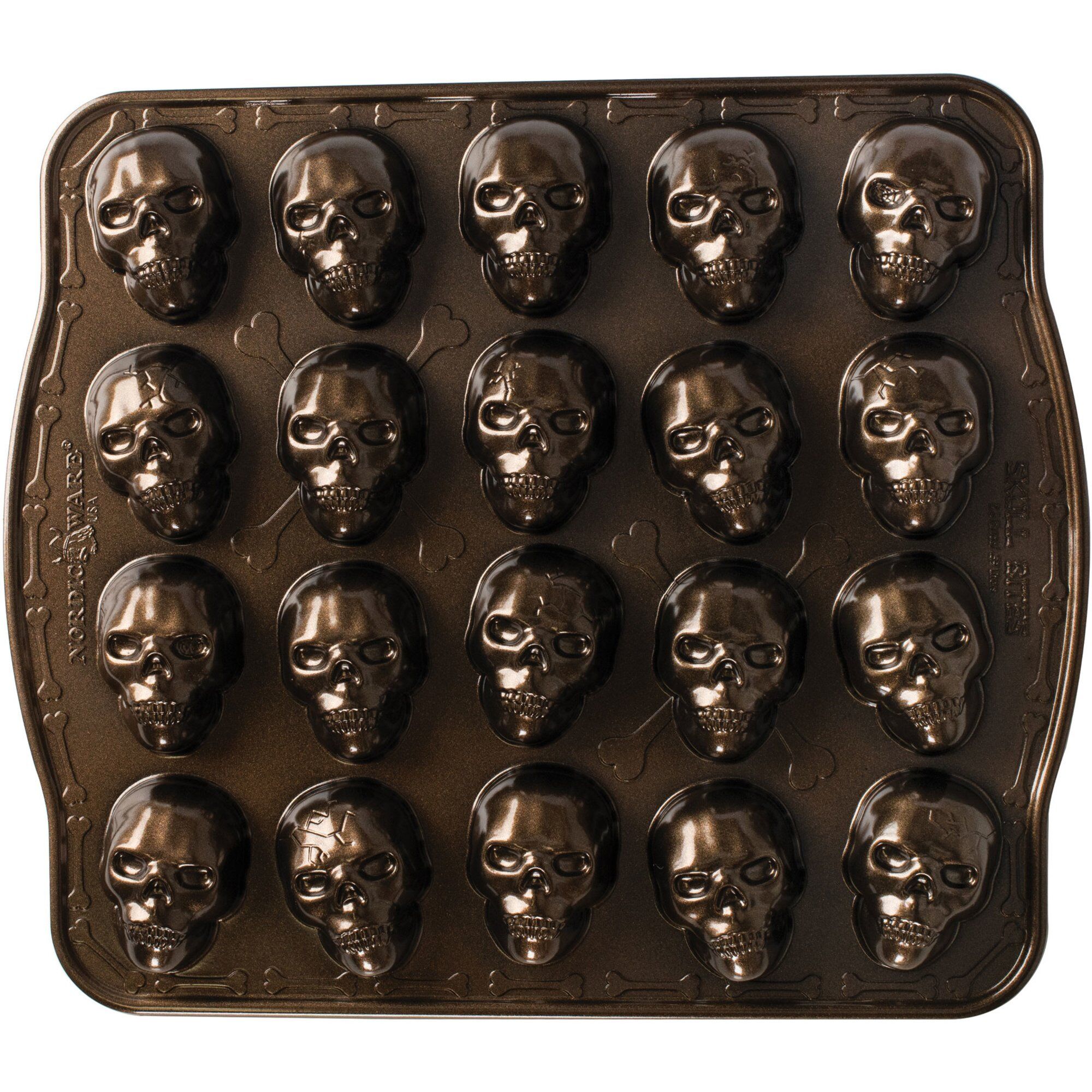 Nordic Ware Skull Bites bakform