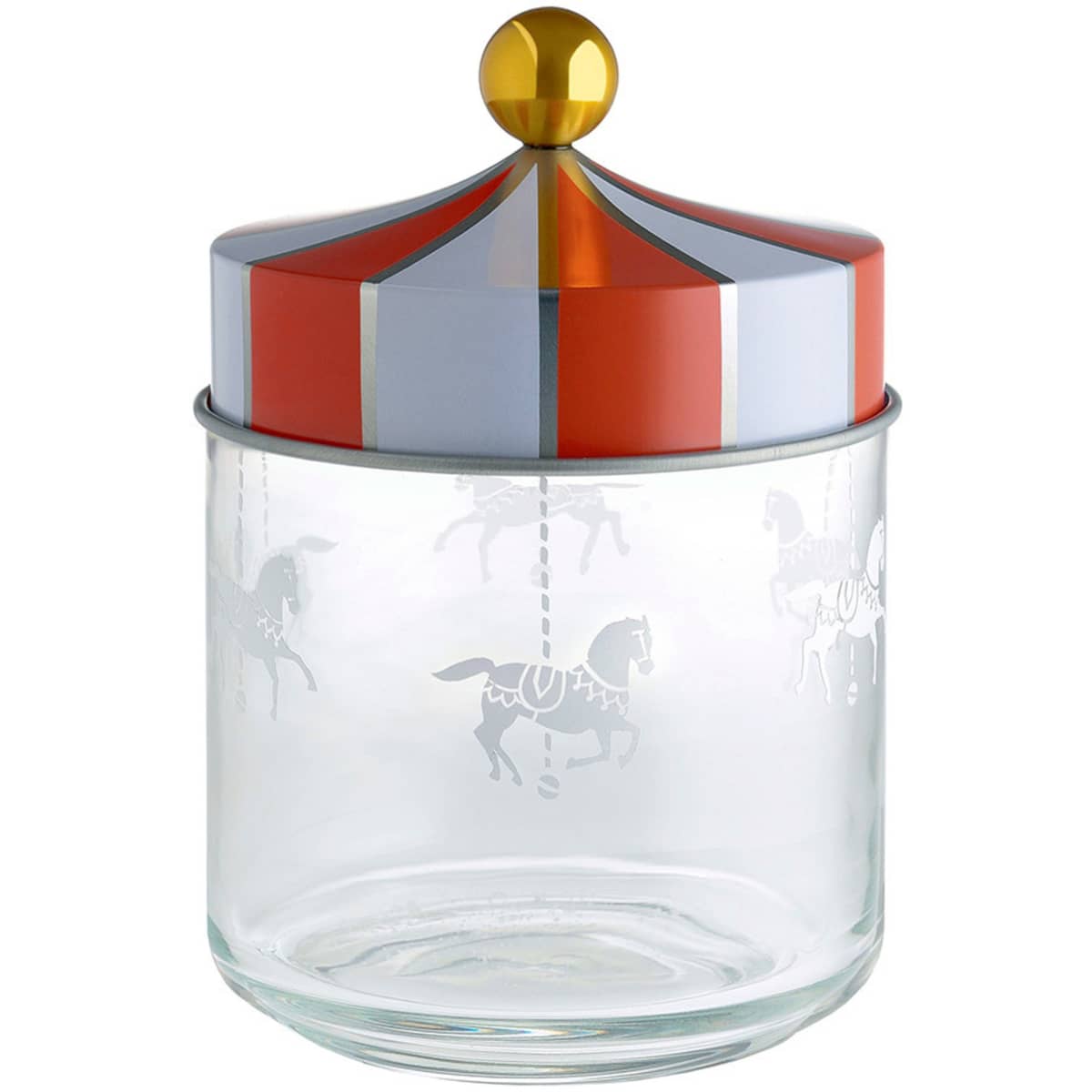 Circus Glasburk med Hermetiskt lock 75 cl