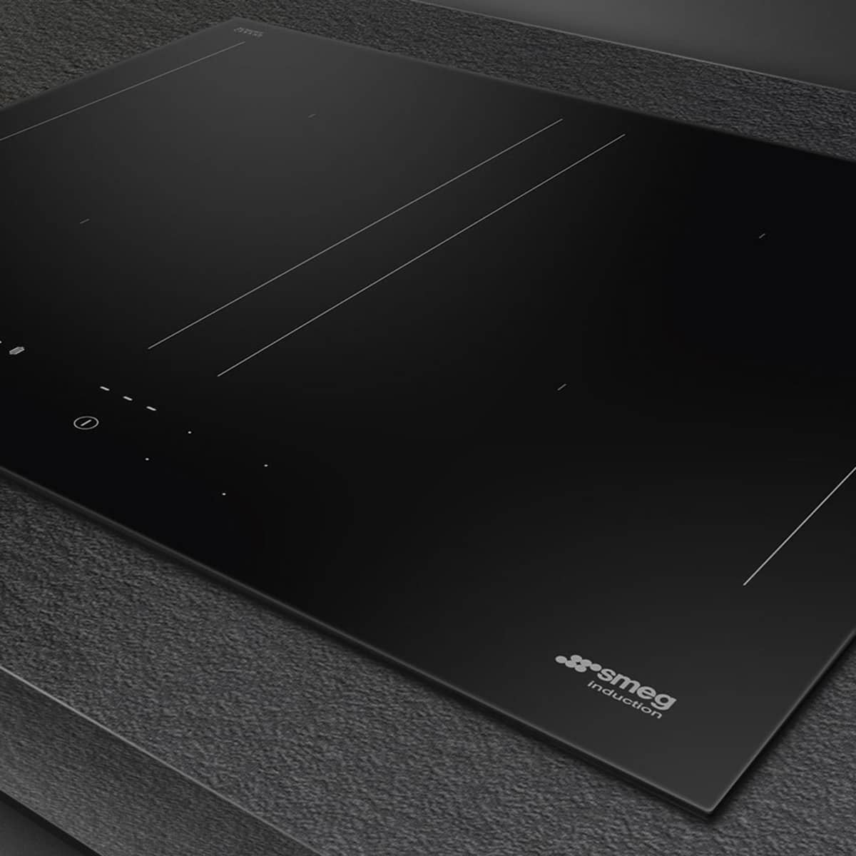 SIM3644D indbygget kogeplade, 60 cm, sort