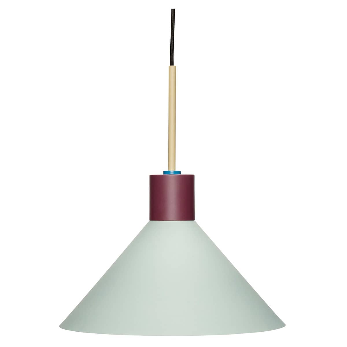 Crayon taklampa 35 cm, blå