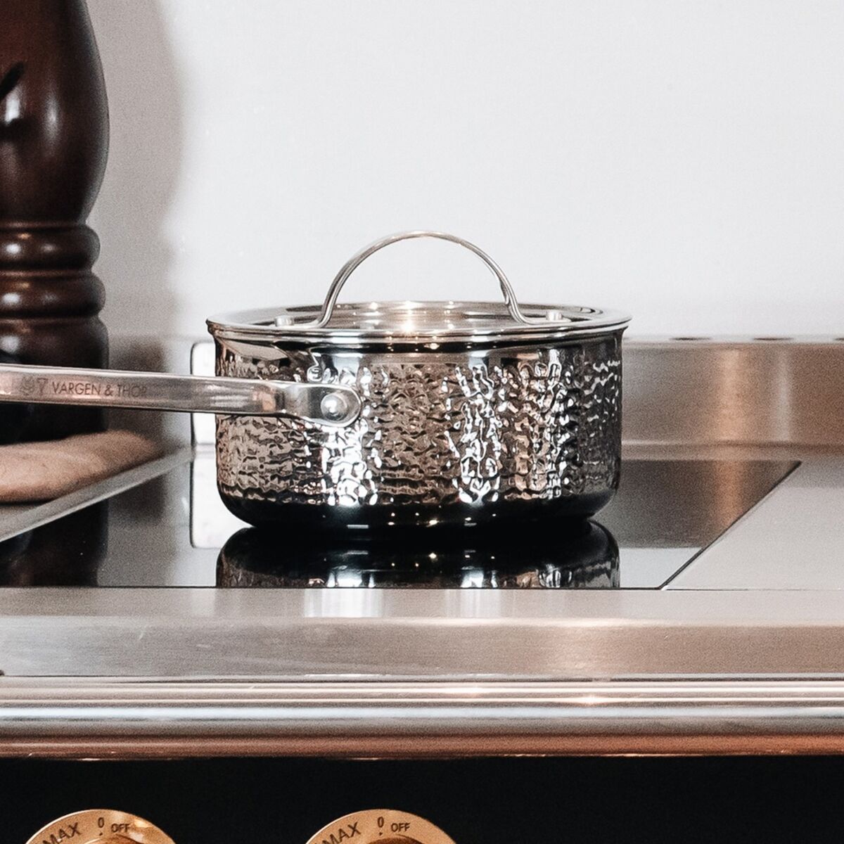 Teddy kastrull 1,6 liter, rostfritt stål