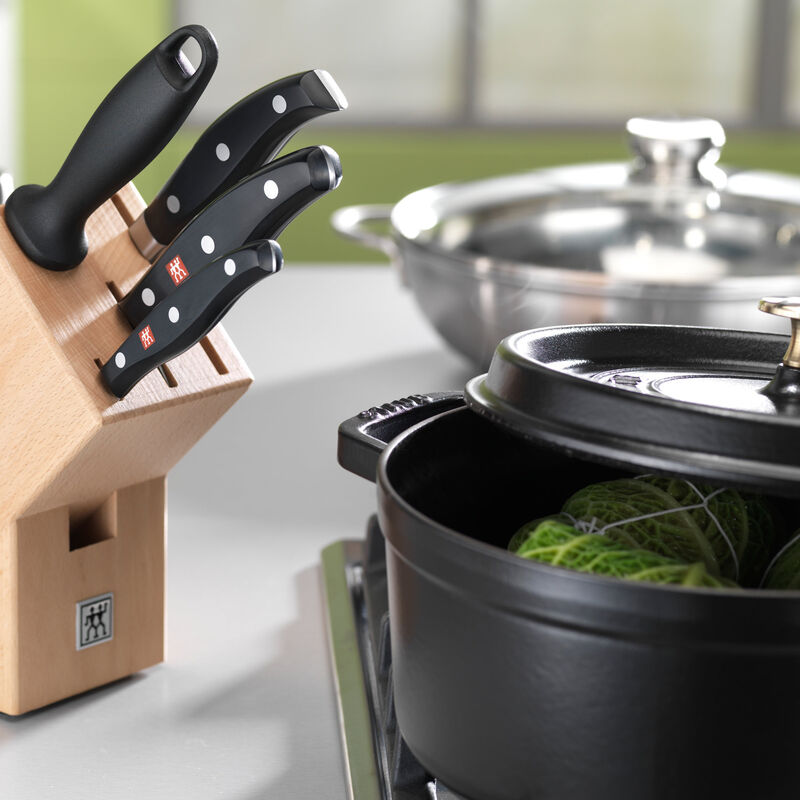 Rund Gryde 28 cm 6,7 liter Sort