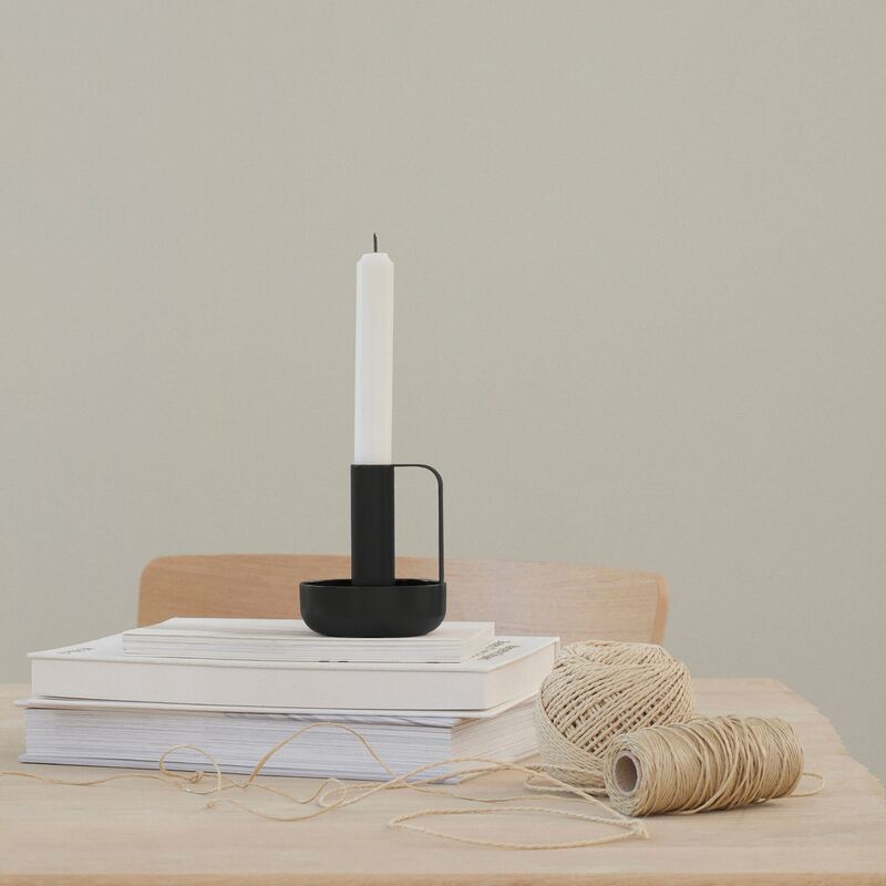 Ida ljusstake, svart