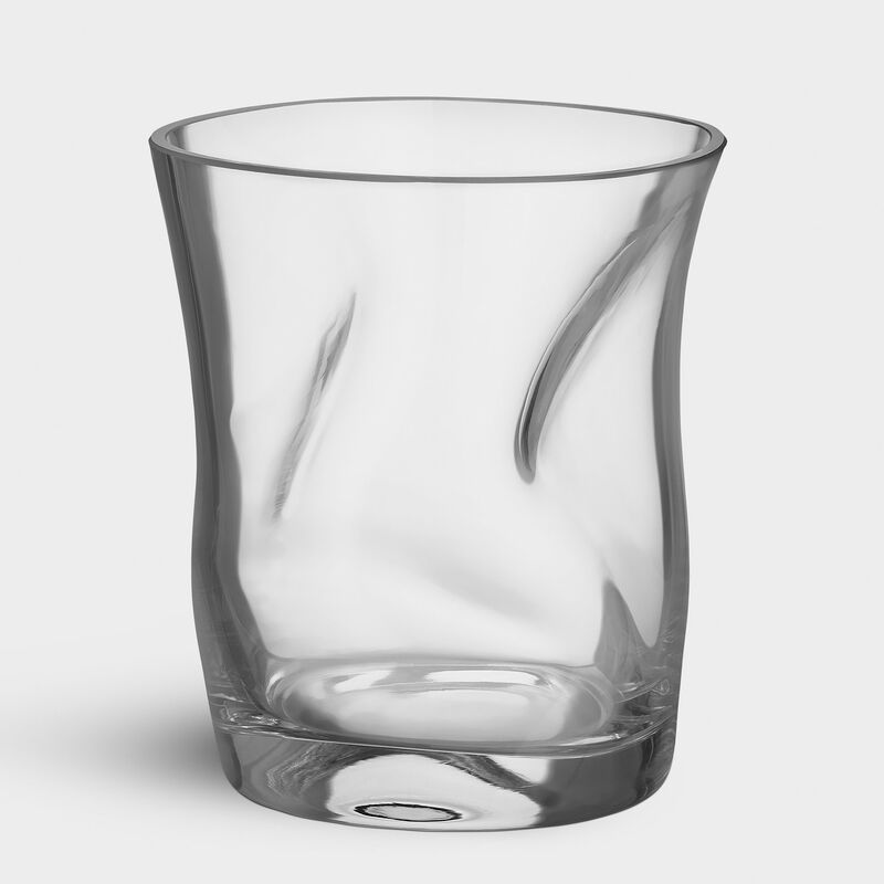 Squeeze tulppaanimaljakko 18 cm, kirkas