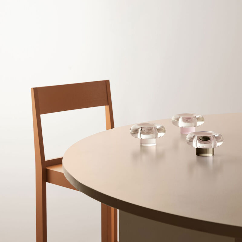 ljuslykta 6,3 cm, grå