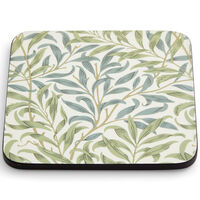 Spode Morris & Co Willow Bough glasunderlägg 6-pack, blå/grön